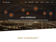 Tablet Screenshot of esilkroad.com